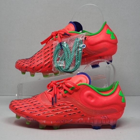 Under Armour Magnetico Elite 3 FG Soccer Cleats 3027160-600 Women Size 8 New - Picture 2 of 9